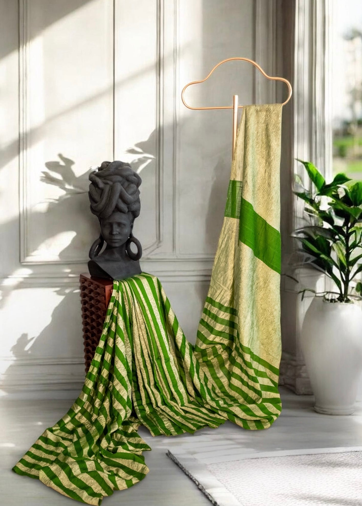 Luxurious Banarasi Pure Munga Silk Saree