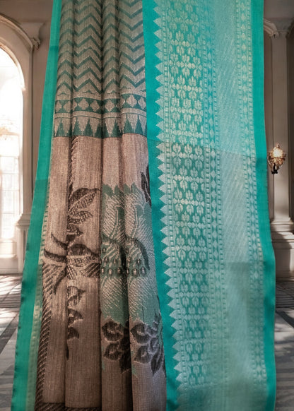 Banarasi Light Weight Semi Soft Silk Saree