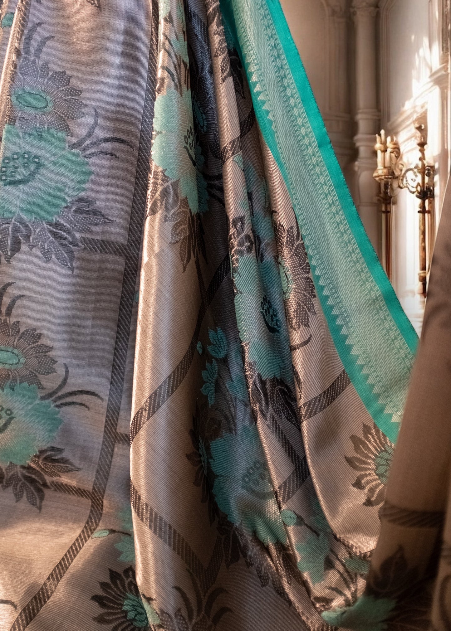 Banarasi Light Weight Semi Soft Silk Saree