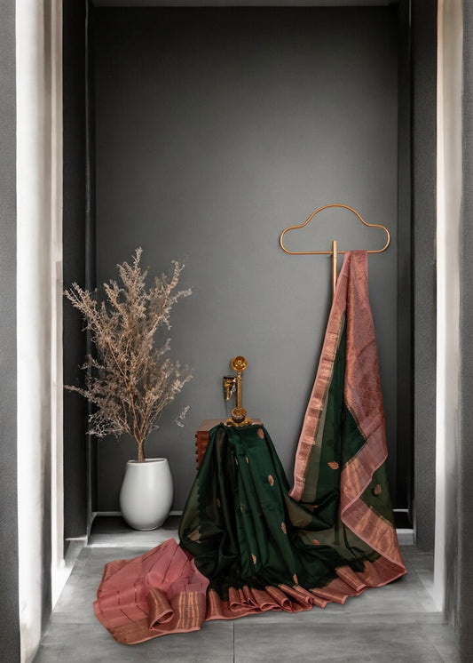 Banarasi Organza Silk Saree (handloom)