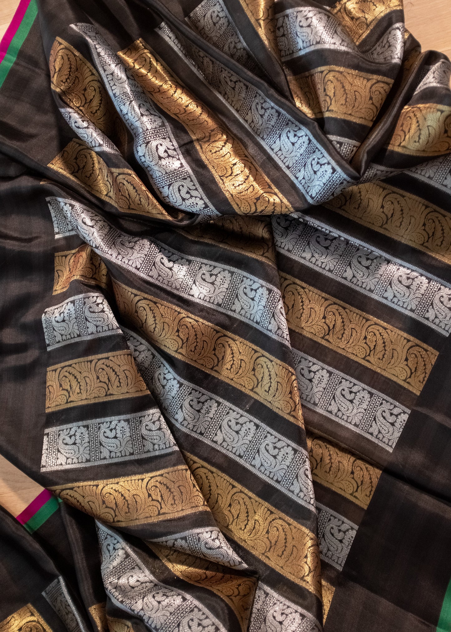 Celebrity Inspired Semi Katan Silk