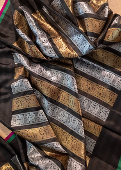 Celebrity Inspired Semi Katan Silk